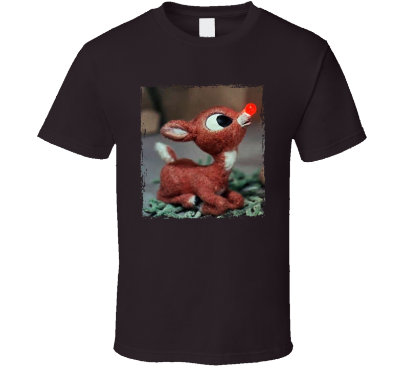 Rudolph The Red-nosed Reindeer Shiny Nose T Shirt Rudolph The Red-nosed Reindeer Shiny Nose T Shirt