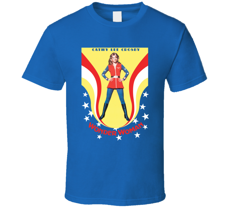 Wonder Woman Cathy Lee Crosby T Shirt Wonder Woman Cathy Lee Crosby T Shirt