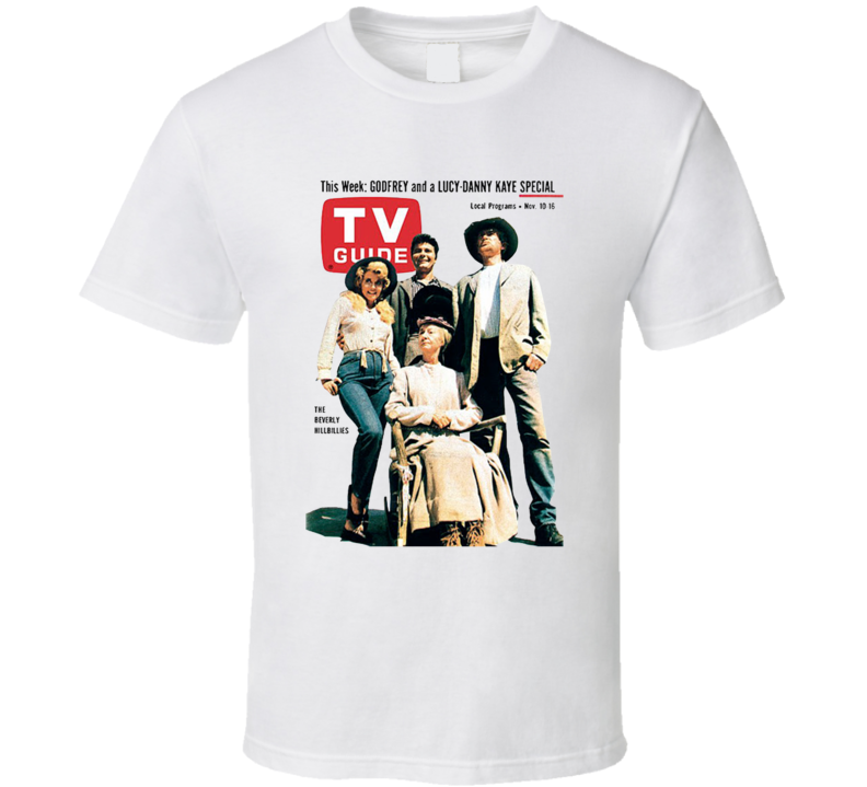 The Beverly Hillbillies Tv Guide T Shirt The Beverly Hillbillies Tv Guide T Shirt