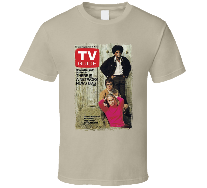 The Mod Squad Tv Guide Cover T Shirt The Mod Squad Tv Guide Cover T Shirt