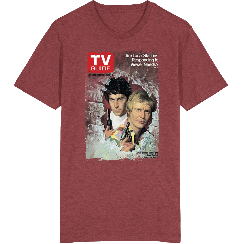 Starsky And Hutch Tv Guide Cover T Shirt Starsky And Hutch Tv Guide Cover T Shirt