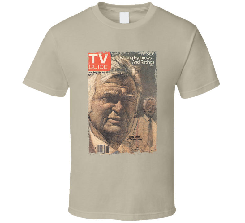 Barnaby Jones Tv Guide Cover T Shirt Barnaby Jones Tv Guide Cover T Shirt