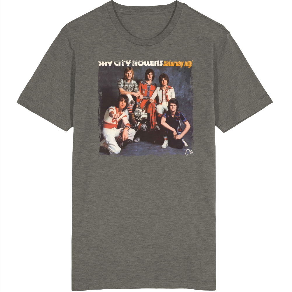 Bay City Rollers Saturday Night Album T Shirt Bay City Rollers Saturday Night Album T Shirt