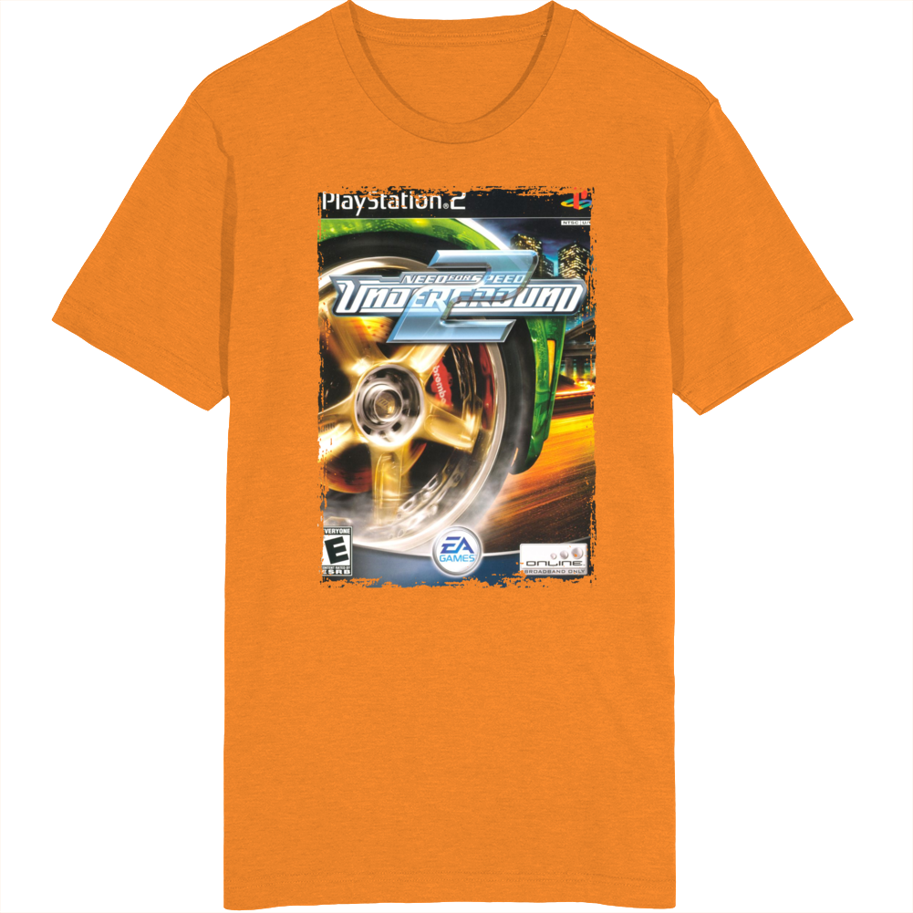 Need For Speed Underground 2 Video Game T Shirt Need For Speed Underground 2 Video Game T Shirt