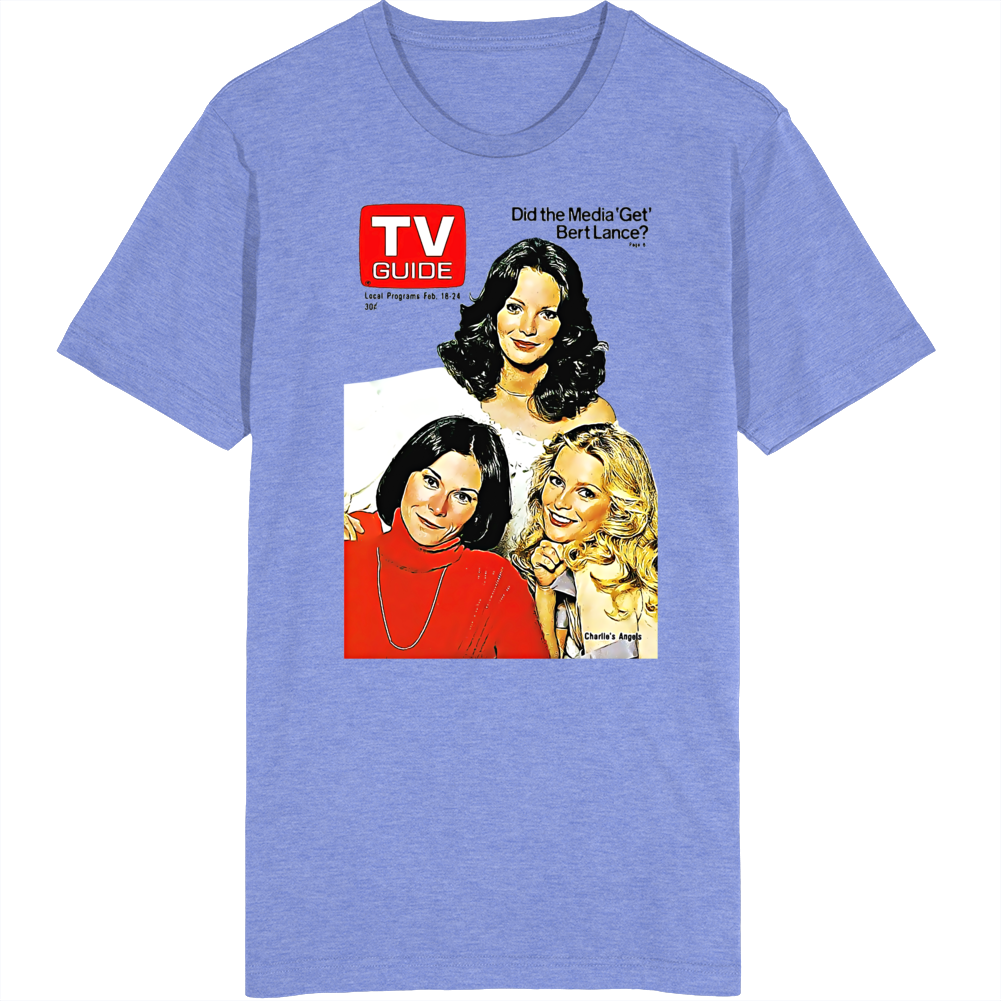 Charlie's Angels Tv Guide Cover T Shirt Charlie's Angels Tv Guide Cover T Shirt
