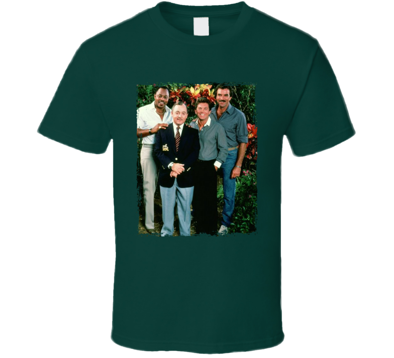 Magnum Pi Cast T Shirt Magnum Pi Cast T Shirt