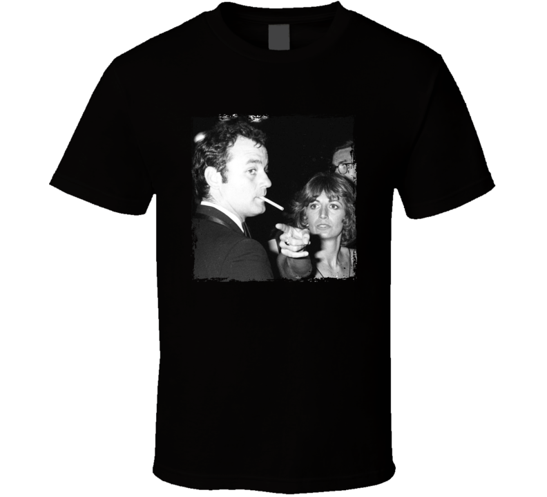 Bill Murray Penny Marshall Comedians T Shirt Bill Murray Penny Marshall Comedians T Shirt