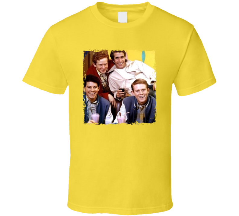 Happy Days Richie Fonzie Ralph Potsie T Shirt Happy Days Richie Fonzie Ralph Potsie T Shirt