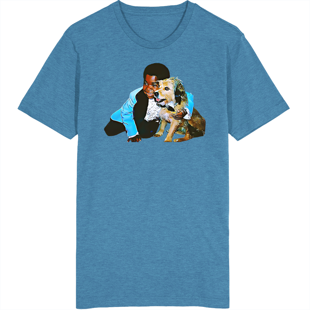Gary Coleman With Benji T Shirt Gary Coleman With Benji T Shirt
