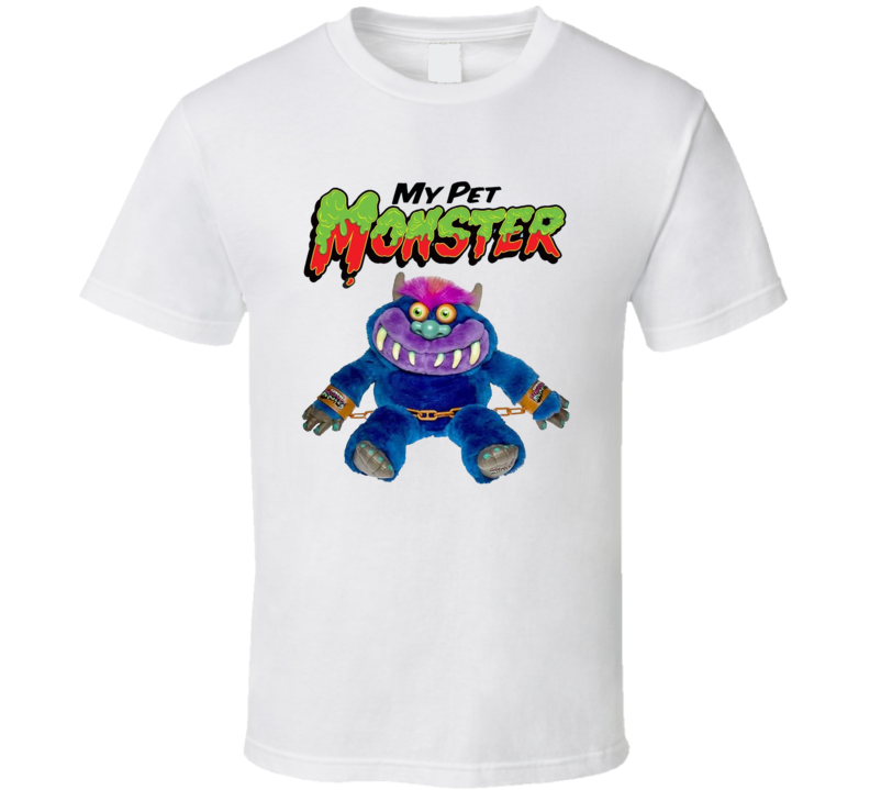 My Pet Monster Retro 80s Toy T Shirt My Pet Monster Retro 80s Toy T Shirt