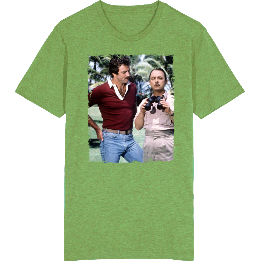 Magnum Pi Hillerman Selleck T Shirt Magnum Pi Hillerman Selleck T Shirt