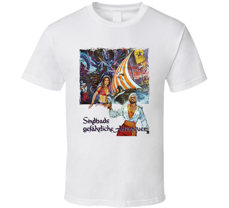 The Golden Voyage Of Sinbad German T Shirt The Golden Voyage Of Sinbad German T Shirt