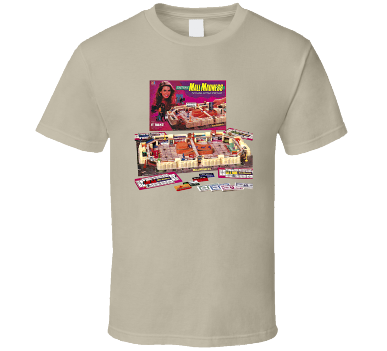 Mall Madness 80s Board Game T Shirt Mall Madness 80s Board Game T Shirt