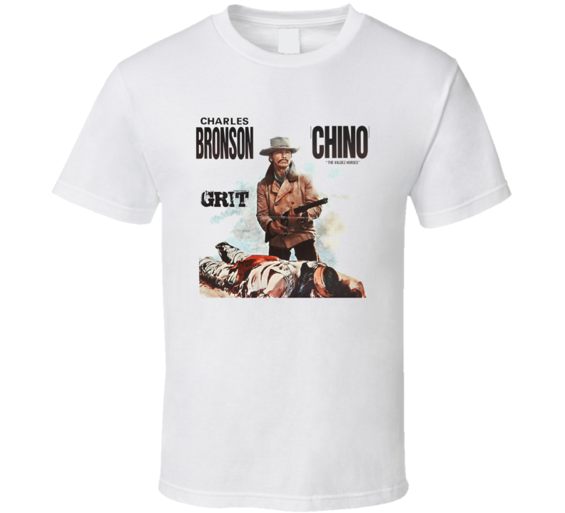 Chino Charles Bronson Movie T Shirt Chino Charles Bronson Movie T Shirt