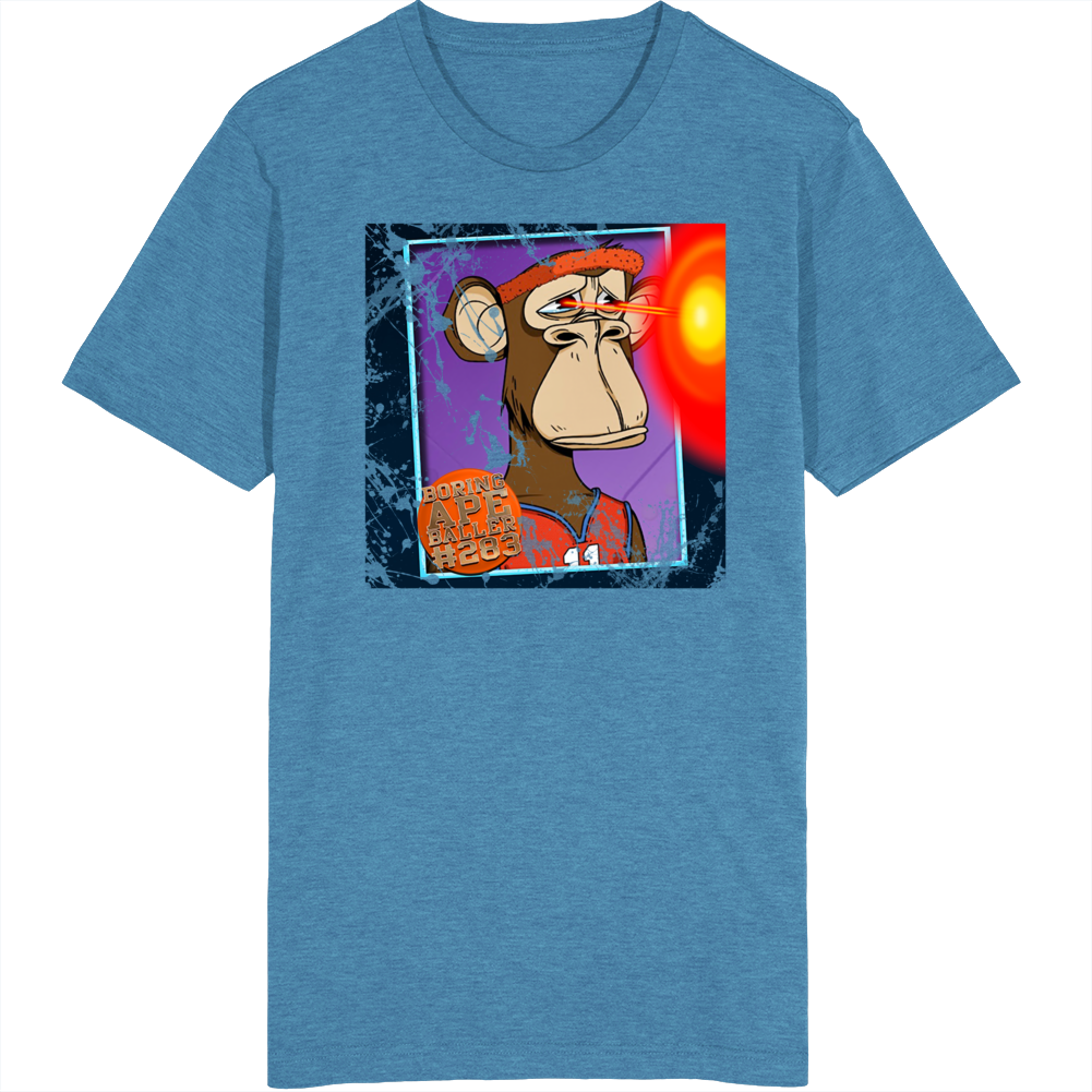 Boring Ape Baller #283 Defending With Frickin' Laser Beams Nft T Shirt Boring Ape Baller #283 Defending With Frickin' Laser Beams Nft T Shirt