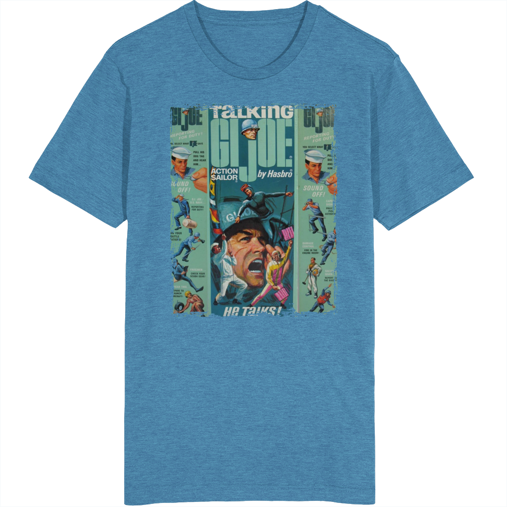 Gi Joe Talking Action Sailor Toy Packaging T Shirt Gi Joe Talking Action Sailor Toy Packaging T Shirt