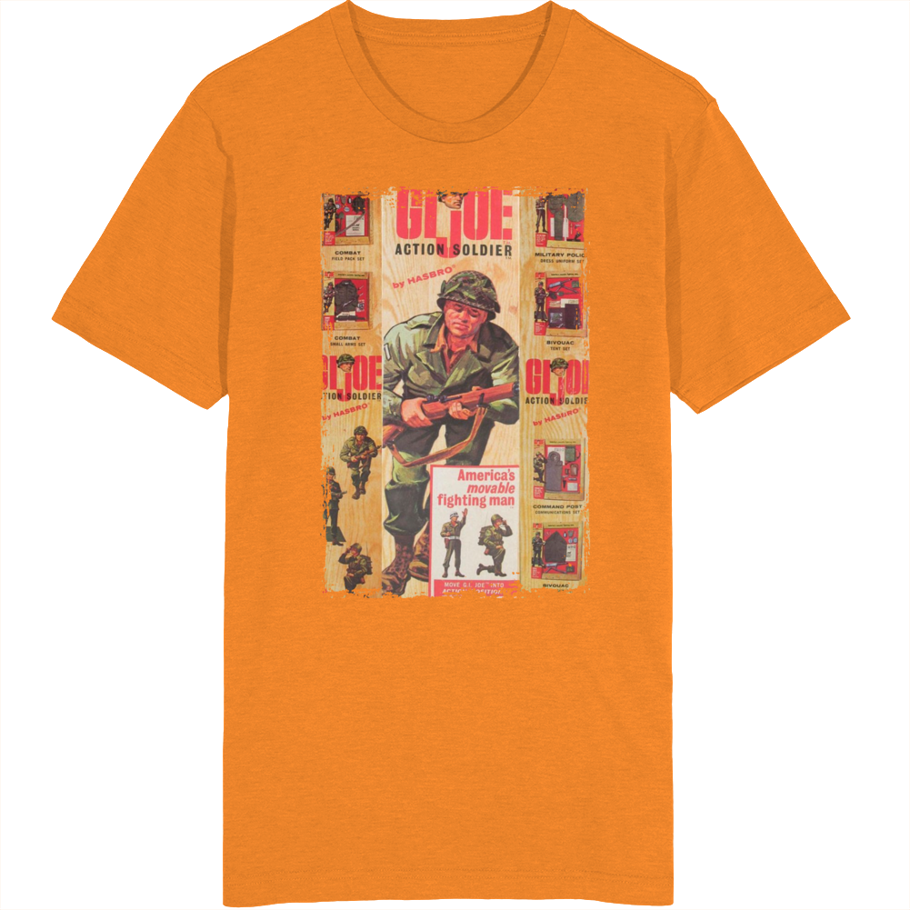 Gi Joe Action Soldier Toy Packaging T Shirt Gi Joe Action Soldier Toy Packaging T Shirt