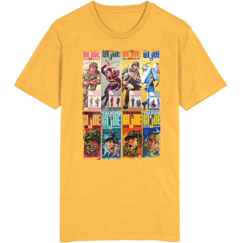 Gi Joe Original Action Toy Packaging T Shirt Gi Joe Original Action Toy Packaging T Shirt
