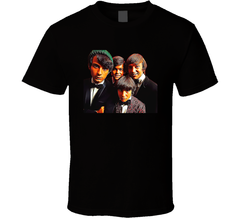 The Monkees Rock Band Fan T Shirt The Monkees Rock Band Fan T Shirt
