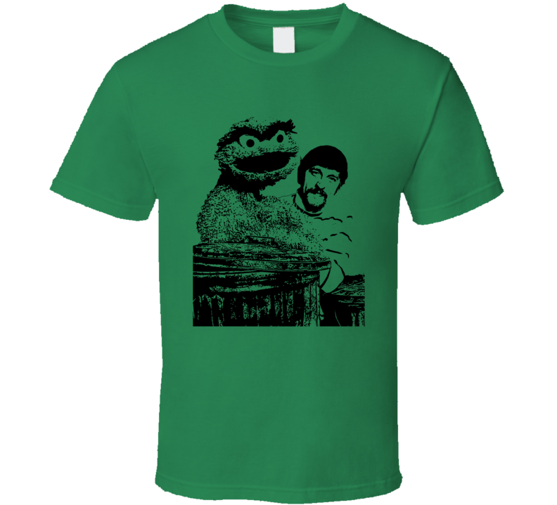 Oscar The Grouch Caroll Spinney Puppeteer Sesame Street T Shirt Oscar The Grouch Caroll Spinney Puppeteer Sesame Street T Shirt