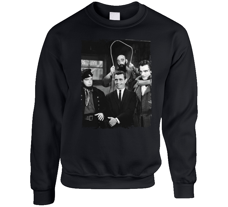 The Twilight Zone Scifi Crewneck Sweatshirt The Twilight Zone Scifi Crewneck Sweatshirt