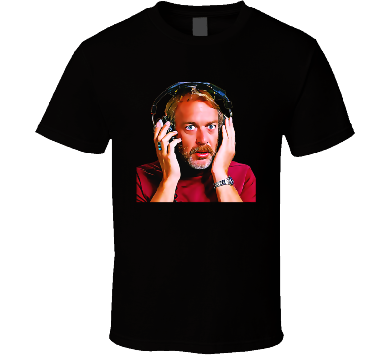 Howard Hesseman Dr Johnny Fever Wkrp In Cincinnati Tv T Shirt Howard Hesseman Dr Johnny Fever Wkrp In Cincinnati Tv T Shirt