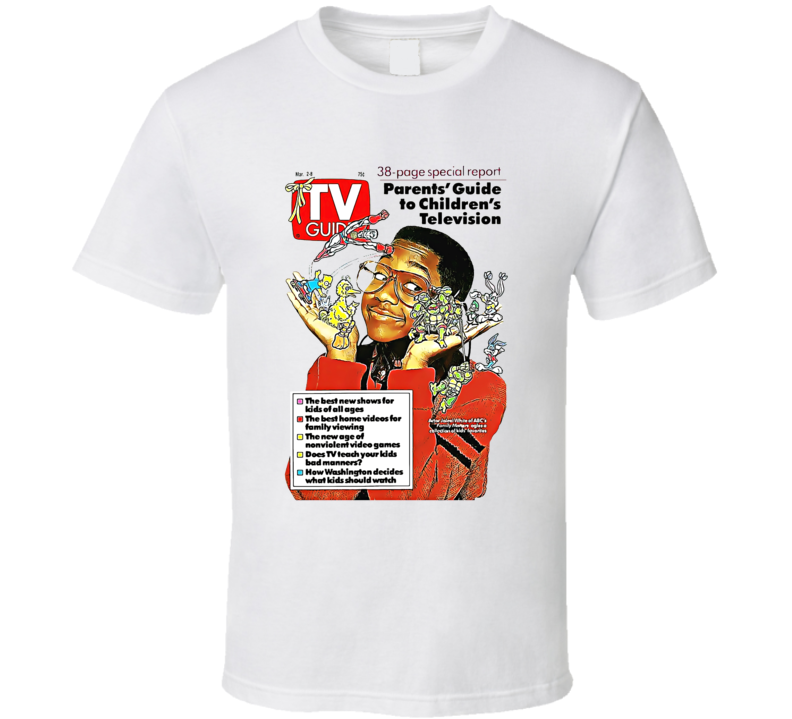 Parents' Guide To Children's Television Jaleel White Magazine T Shirt Parents' Guide To Children's Television Jaleel White Magazine T Shirt