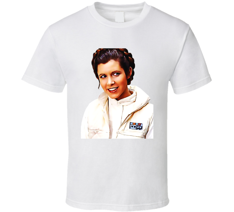 Carrie Fisher Star Wars Movie T Shirt Carrie Fisher Star Wars Movie T Shirt