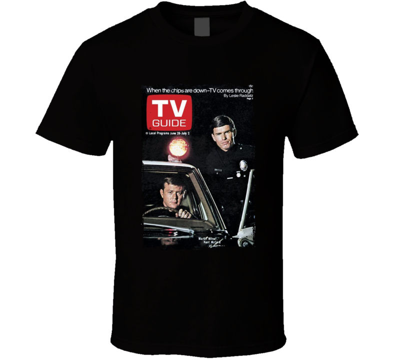 One Adam 12 Tv Magazine T Shirt One Adam 12 Tv Magazine T Shirt
