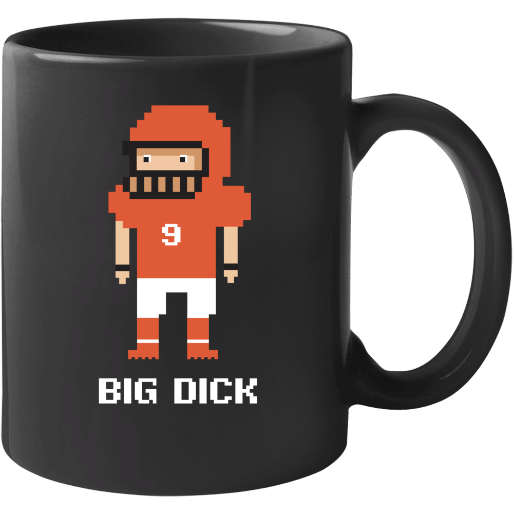 Big Dick Joe Burrow Football Tecmo 8 Bit Mug Big Dick Joe Burrow Football Tecmo 8 Bit Mug