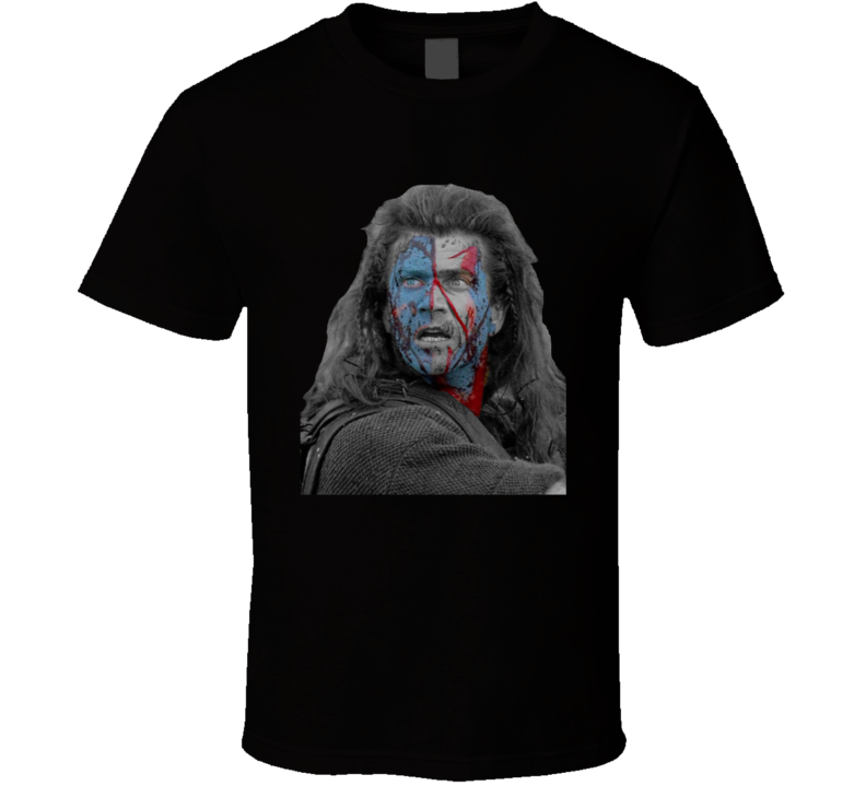 Braveheart Mel Gibson T Shirt Braveheart Mel Gibson T Shirt