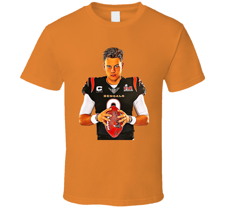 Joe Burrow Cincinnati Football Fan T Shirt Joe Burrow Cincinnati Football Fan T Shirt