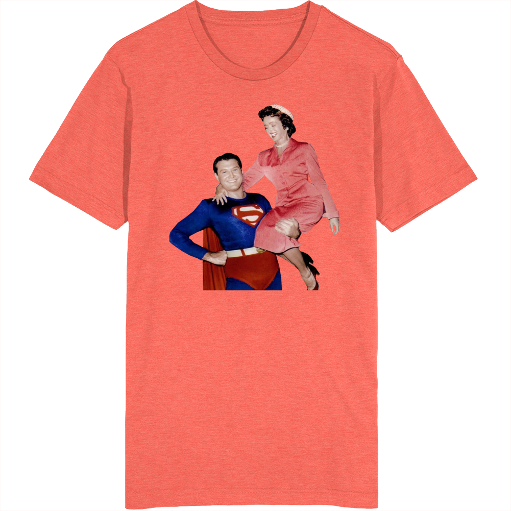 Superman Lifts Lois Lane T Shirt Superman Lifts Lois Lane T Shirt