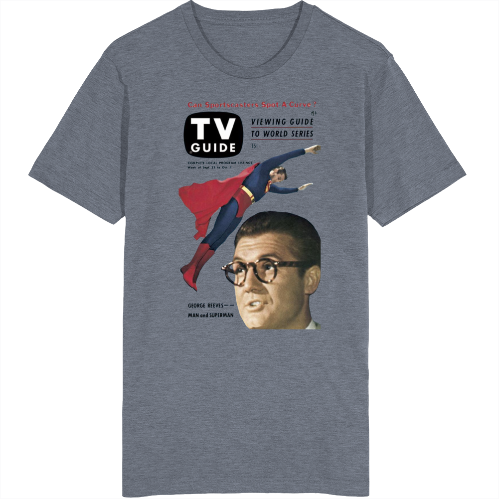 Superman Tv Magazine Cover T Shirt Superman Tv Magazine Cover T Shirt