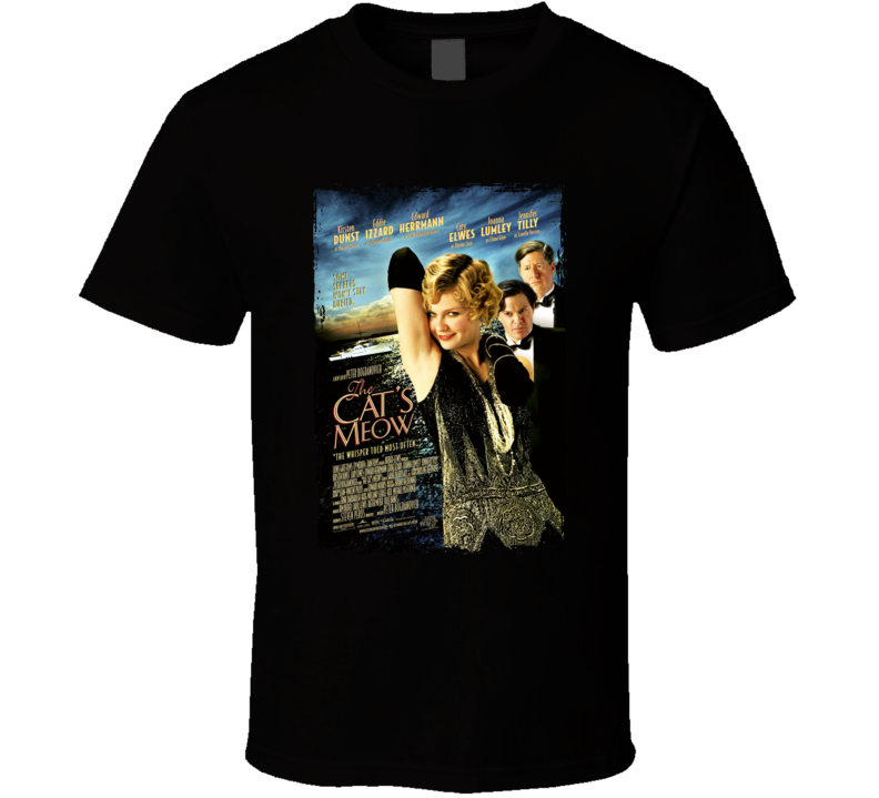 The Cat's Meow Kirsten Dunst Movie T Shirt The Cat's Meow Kirsten Dunst Movie T Shirt