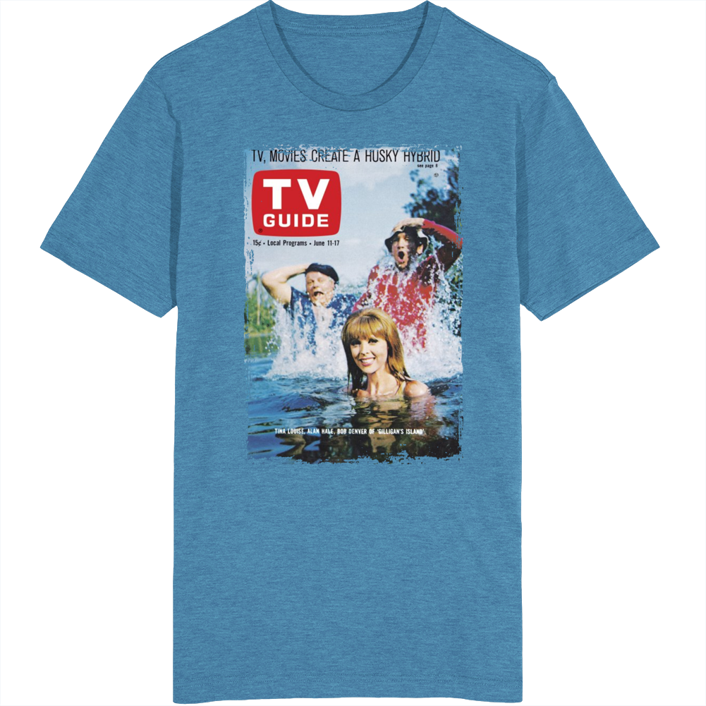Gilligan's Island Tv Magazine Cover T Shirt Gilligan's Island Tv Magazine Cover T Shirt