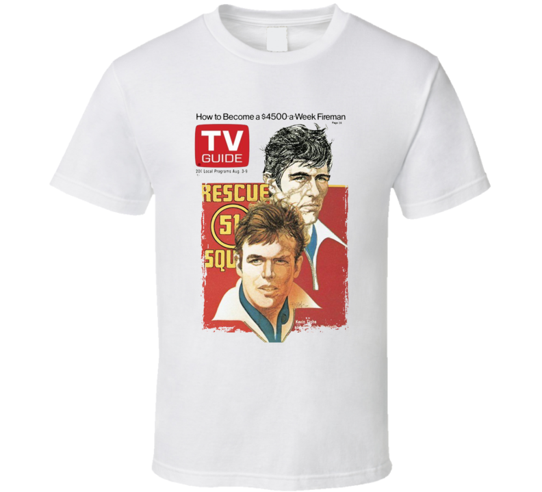Emergency Tv Series Magazine Cover T Shirt Emergency Tv Series Magazine Cover T Shirt