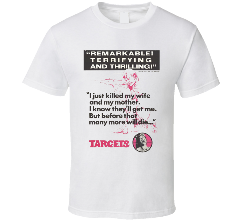 Targets Movie T Shirt Targets Movie T Shirt