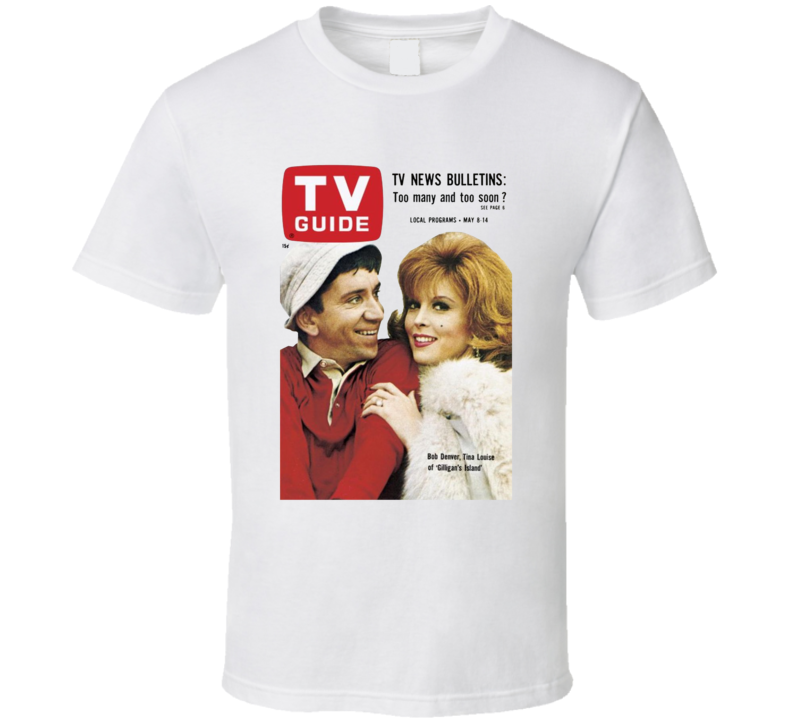 Gilligan's Island Gilligan Ginger Tv Magazine Cover T Shirt Gilligan's Island Gilligan Ginger Tv Magazine Cover T Shirt