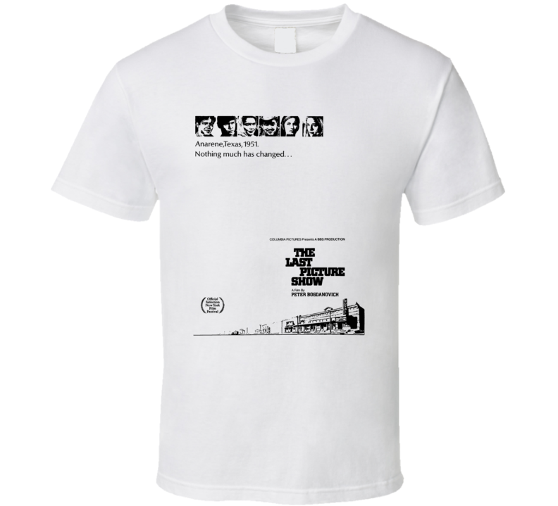 The Last Picture Show Movie T Shirt The Last Picture Show Movie T Shirt