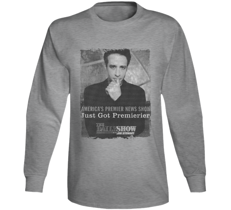The Daily Show With John Stewart Long Sleeve T Shirt The Daily Show With John Stewart Long Sleeve T Shirt