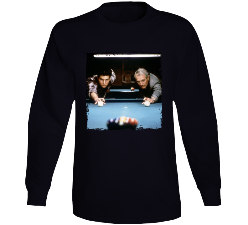 The Color Of Money Tom Cruise Long Sleeve T Shirt The Color Of Money Tom Cruise Long Sleeve T Shirt
