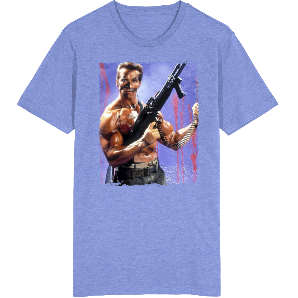 Arnold Schwarzenegger Commando Movie T Shirt Arnold Schwarzenegger Commando Movie T Shirt