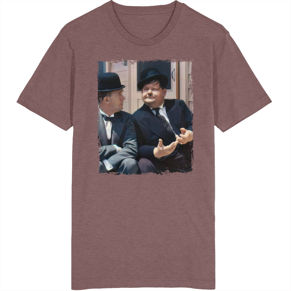 Laurel And Hardy Comedy Actors T Shirt Laurel And Hardy Comedy Actors T Shirt