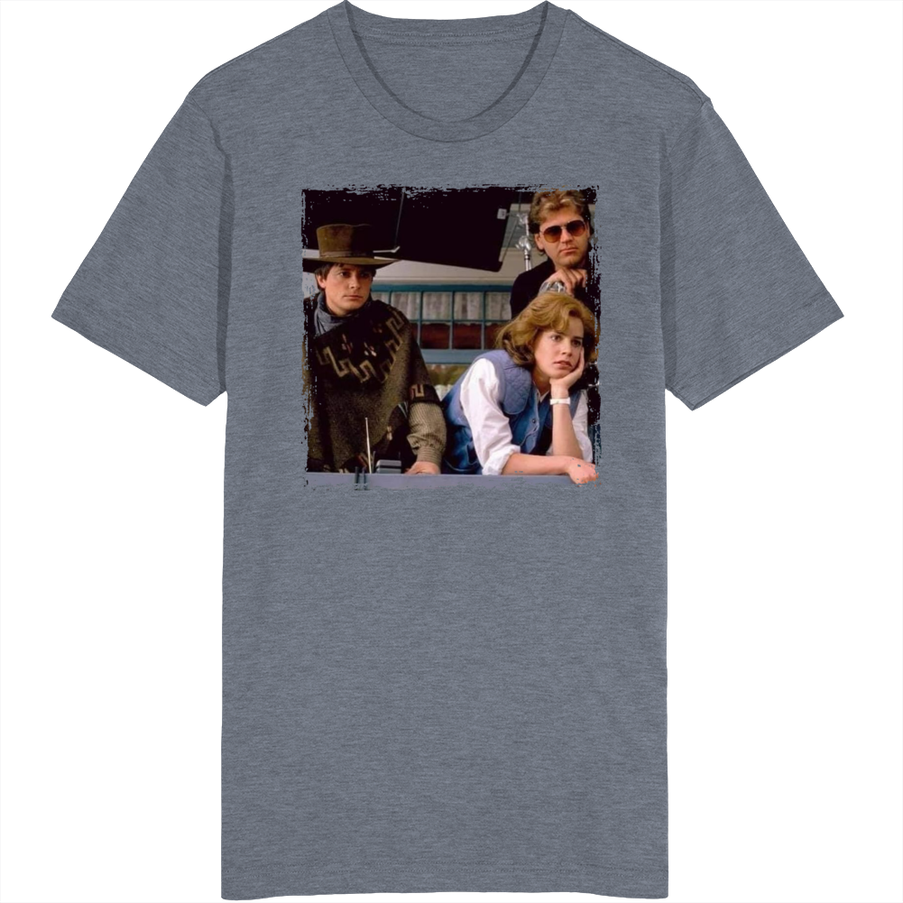 Back To The Future Part 3 Michael J Fox Movie T Shirt Back To The Future Part 3 Michael J Fox Movie T Shirt