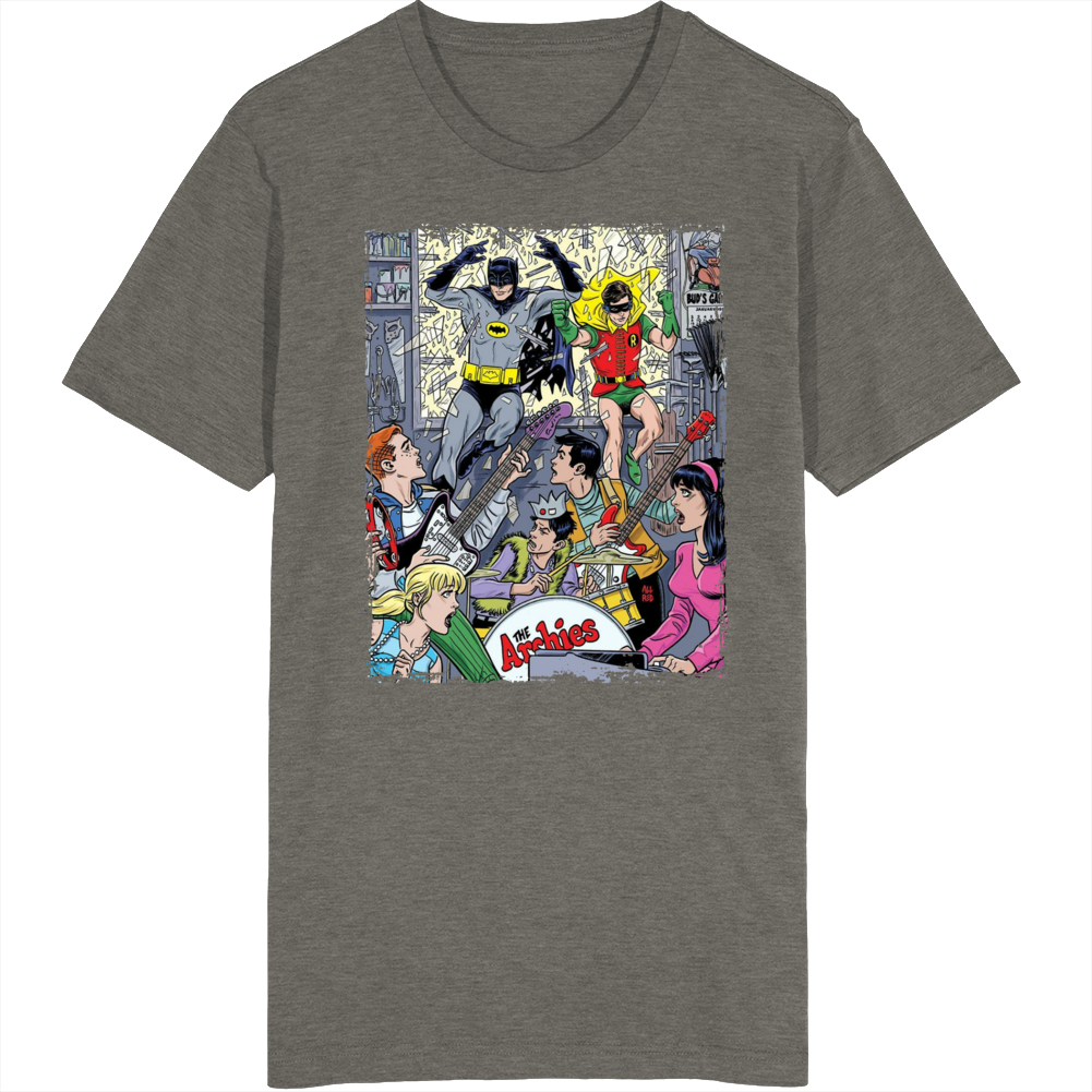 Batman And Robin And The Archies T Shirt Batman And Robin And The Archies T Shirt