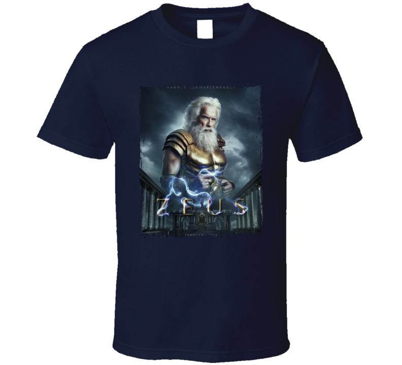 Zeus Arnold Schwarzenegger Movie T Shirt Zeus Arnold Schwarzenegger Movie T Shirt