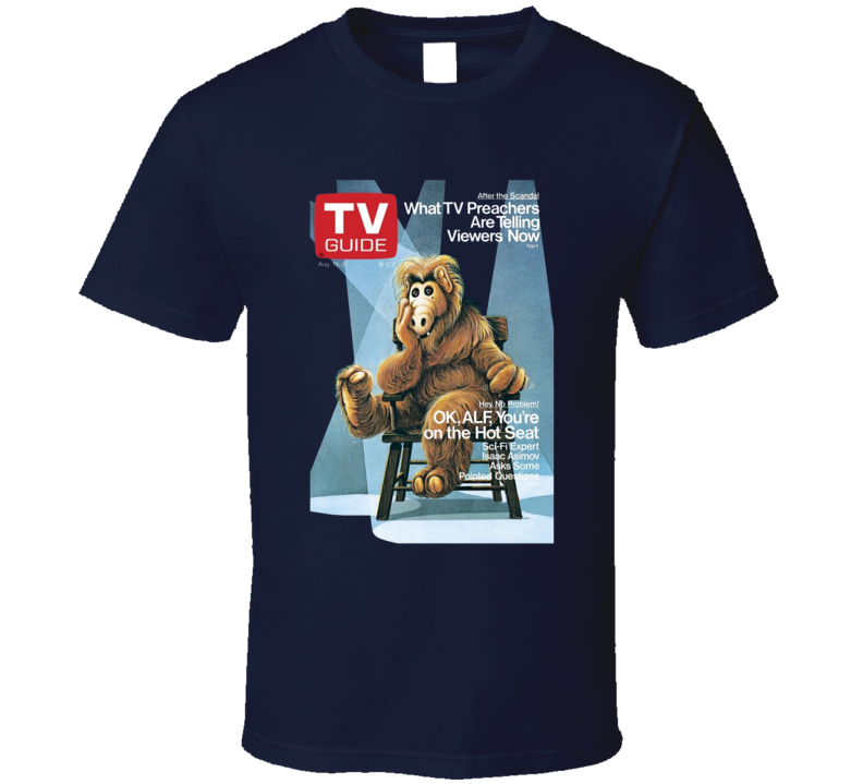 Alf Tv Magazine Cover T Shirt Alf Tv Magazine Cover T Shirt