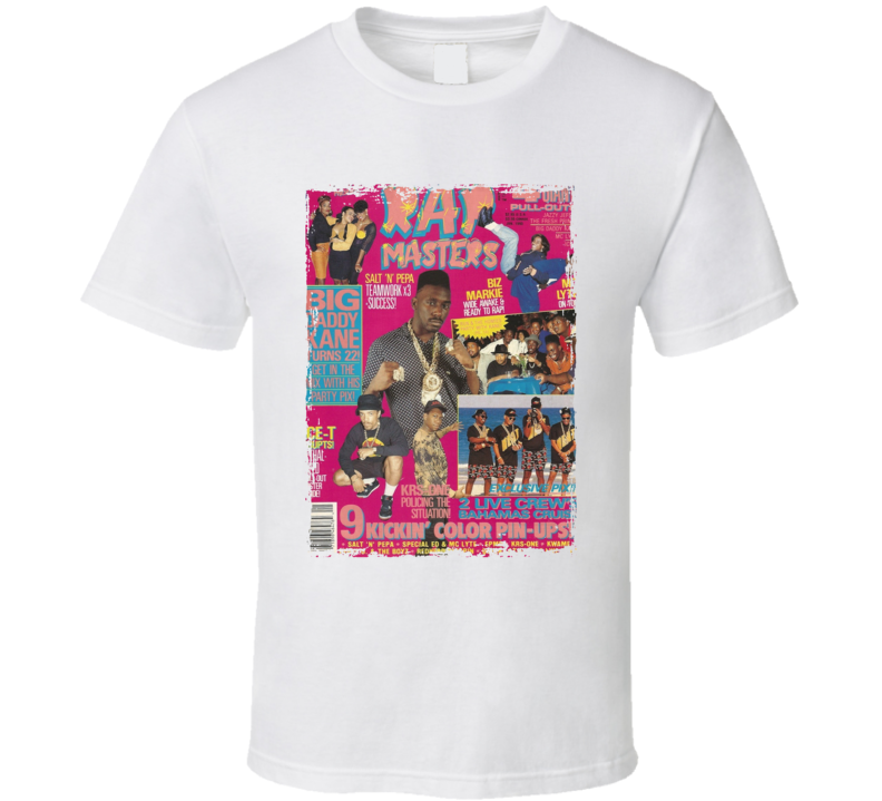 Rap Master January 1990 Magazine T Shirt Rap Master January 1990 Magazine T Shirt