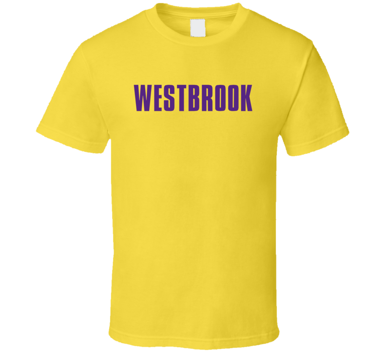 Westbrook Russell Westbrook Basketball T Shirt Westbrook Russell Westbrook Basketball T Shirt